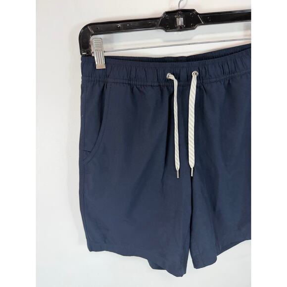 Vuori Men’s Kore Shorts Navy Blue 7 Inch With Liner Size Small Athletic Gym - Picture 9 of 13
